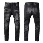 amiri jeans denim dirty indigo black gray